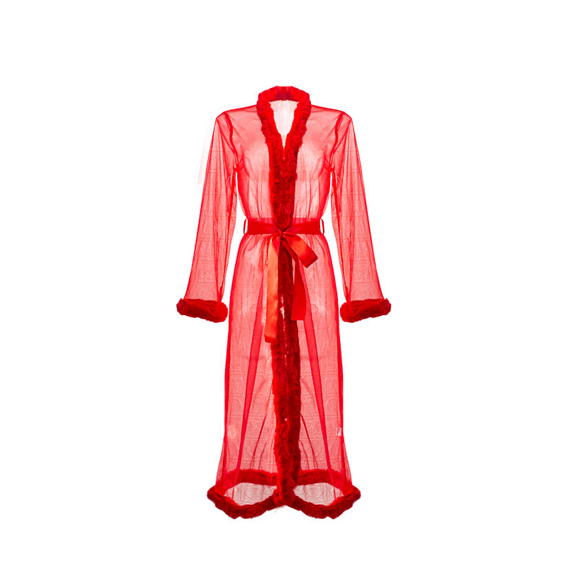 New  Mesh Robe