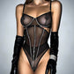 Mesh diamond sexy lingerie
