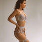 Embroidered sexy lingerie