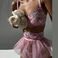 Embroidered sexy lingerie