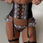 Embroidered girdle lingerie