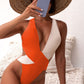 Color blocked bikini