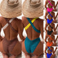 Color blocked bikini