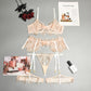 Embroidered sexy lingerie